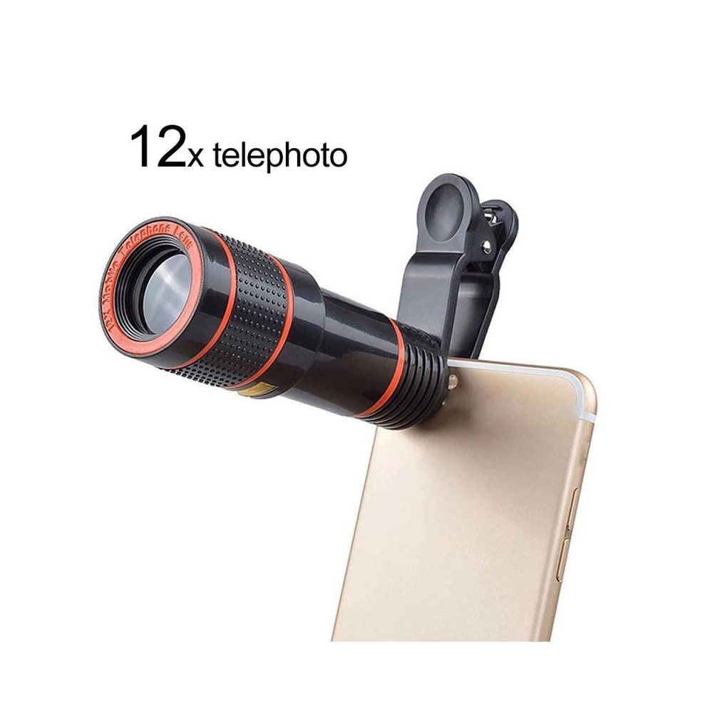 Teléfono Zoom óptico Telescopio Teleobjetivo lente de cámara 8x Teléfono Iphone Móvil 